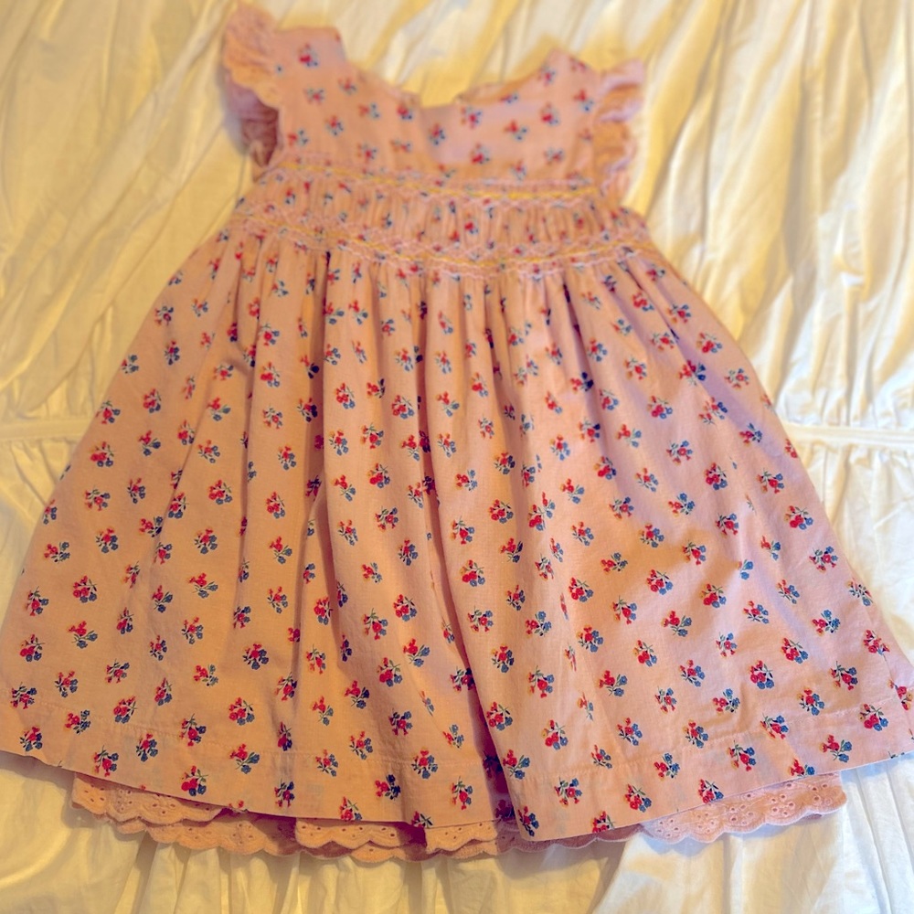Mini Boden Smocked Dress